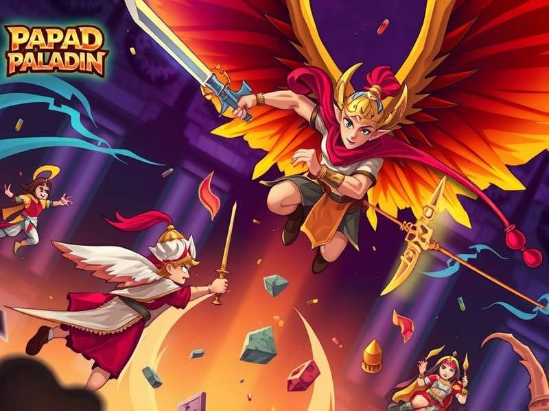 Papad Paladin community event with players celebrating Holi